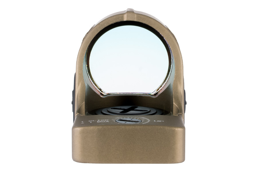 TRIJICON SRO 1.0 MOA Red Dot with Adjustable LED Coyote Brown Anodized